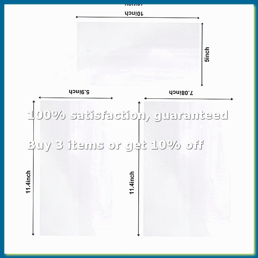 Sublimation Mug White - 30 قطعة من أكياس التغليف الحراري