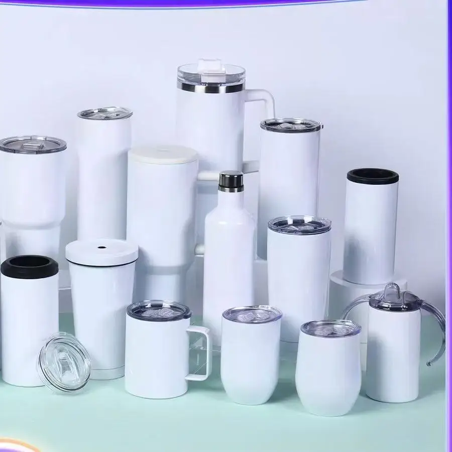 Water Bottle Blank - التسامي كوب فارغ 6 أوقية/30 أوقية