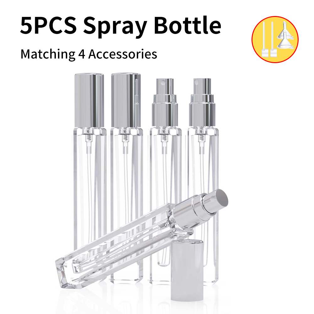 Water Bottle Blank - مجموعة من 5 قطع زجاجات عطر