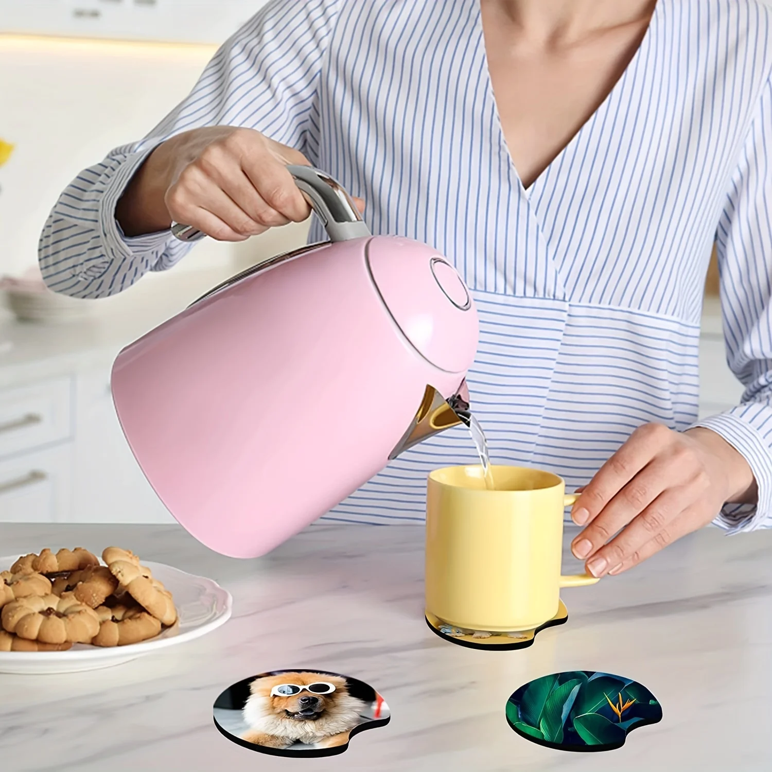 الوقايات الفارغة التسامي ، فتح - مراجعة Coaster Sublimation Blank وسعره