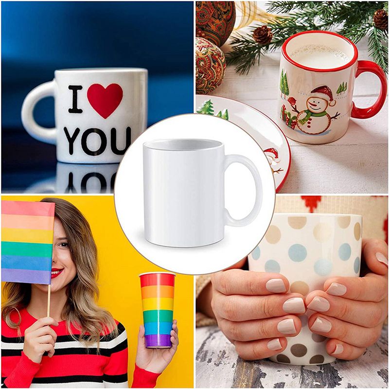 ABXF-280 قطعة من أفلام التغليف - مراجعة Sublimation Mug White وسعره
