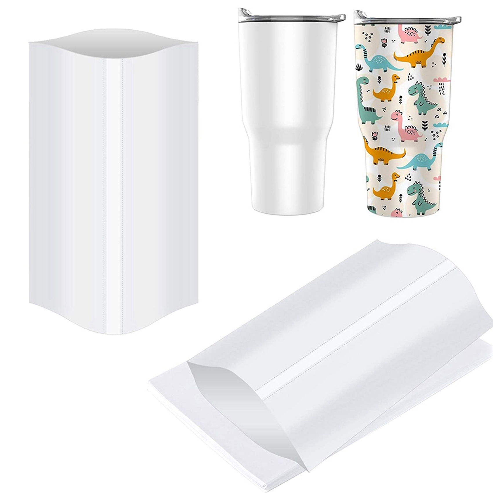 أغطية تغليف قابلة للانكماش بال - مراجعة Sublimation Mug White وسعره