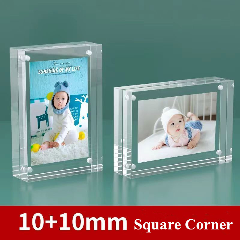 إطارات صور مغناطيسية مزدوجة ال - مراجعة Photo Acrylic Block وسعره