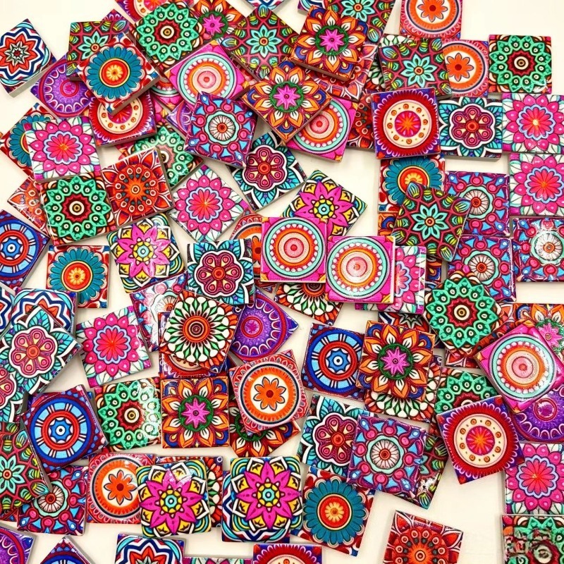 فسيفساء سيراميك بطباعة الماندا - مراجعة Ceramic Tile Blank وسعره