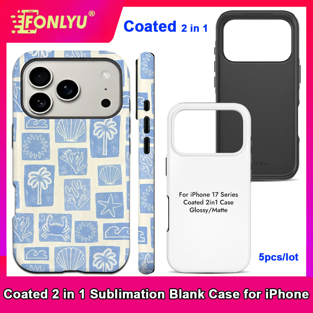 FONLYU 5 قطعة المغلفة 2 في 1 غ - مراجعة Phone Case Blank Print وسعره