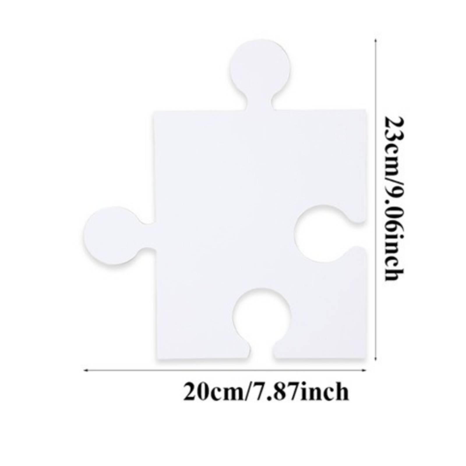 قطع بازل بيضاء فارغة من الورق  - مراجعة Puzzle Blank White وسعره