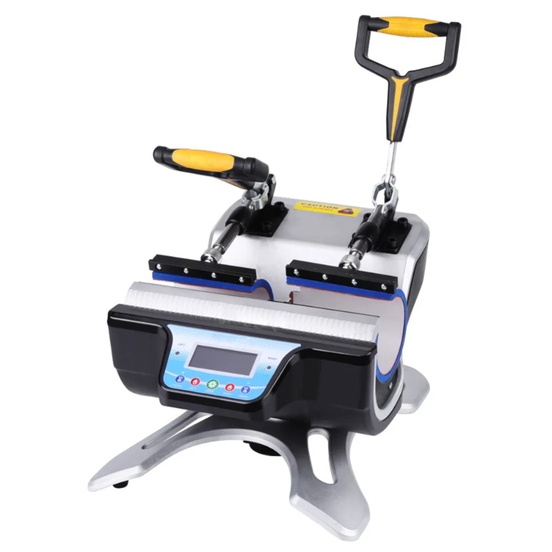 ST-210 محطة مزدوجة آلة ضغط الأ - مراجعة Sublimation Mug White وسعره