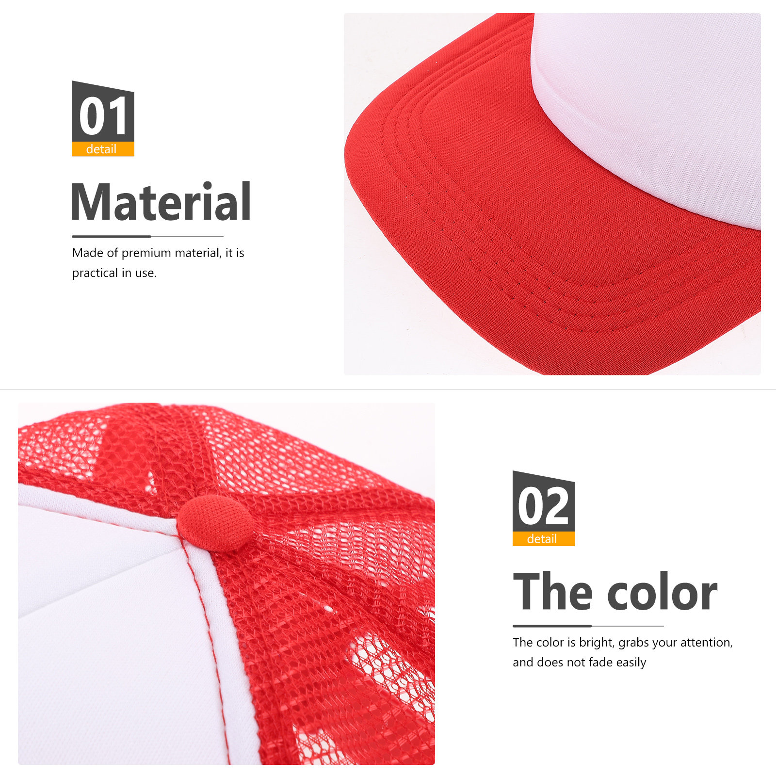 10 قطع من قبعات البيسبول الشبك - مراجعة Hat Sublimation Blank وسعره