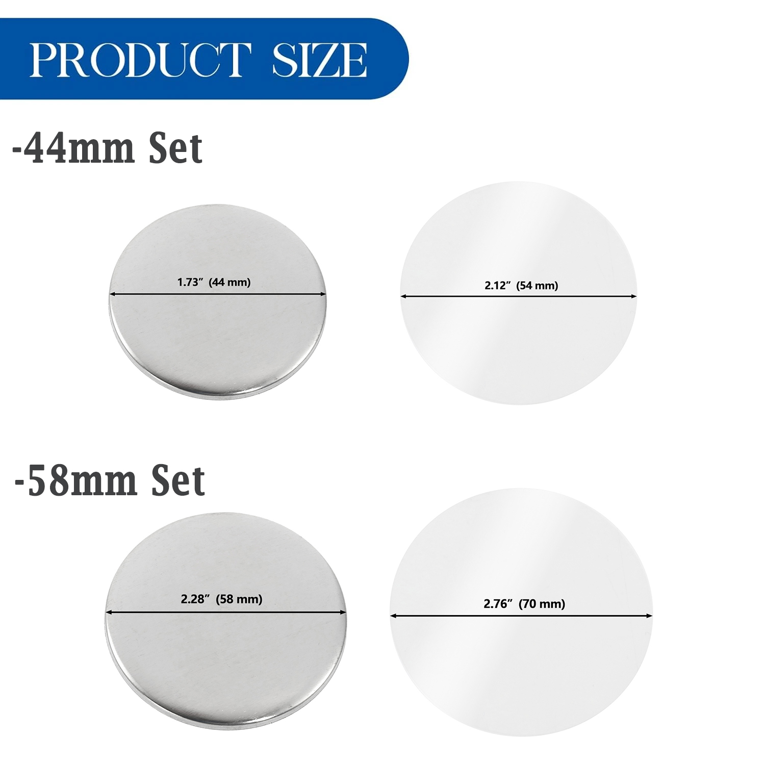 100 قطعة مواد شارة فتاحة الزجا - مراجعة Button Badge Blank وسعره