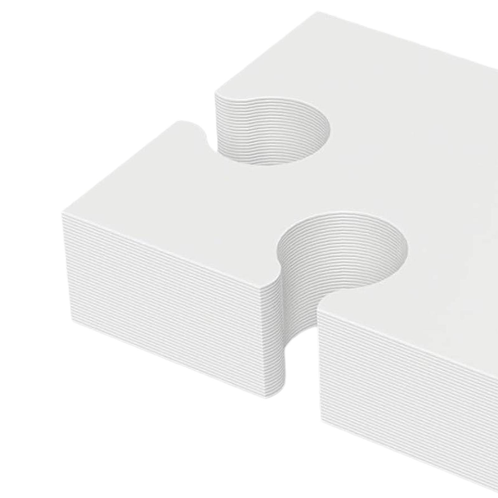 30 قطعة من قطع الألغاز الفارغة - مراجعة Puzzle Blank White وسعره