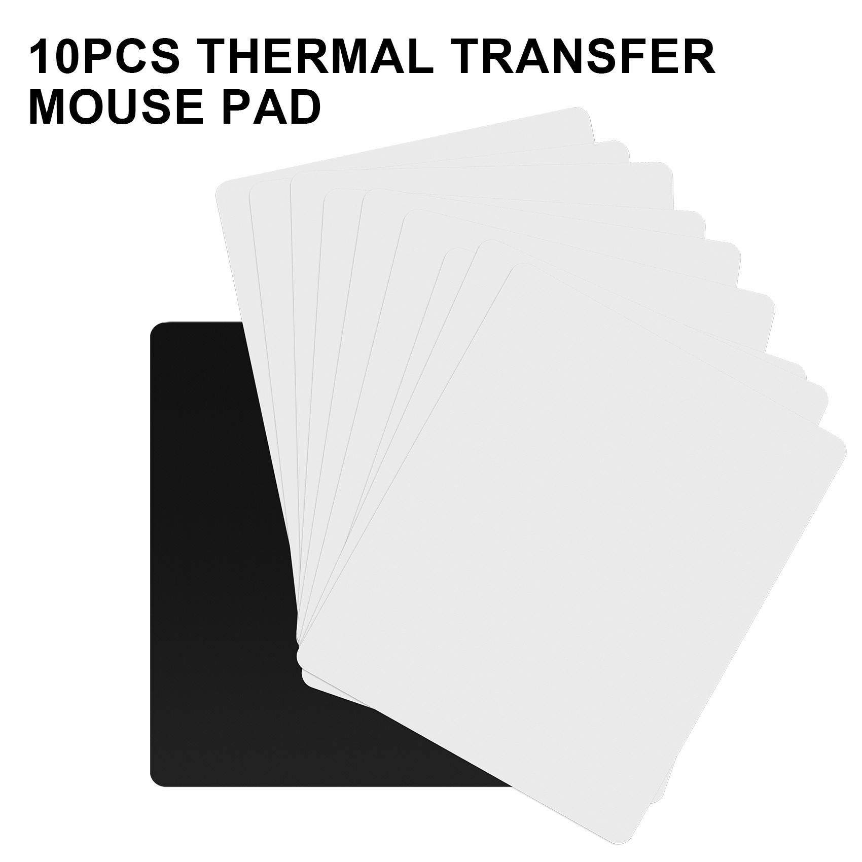 10 قطع من لوحات ماوس فارغة للط - مراجعة Mouse Pad Blank Sublimation وسعره