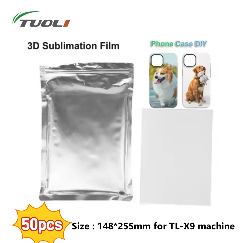 TUOLI 50 قطعة جراب هاتف فيلم ل - مراجعة Phone Case Blank Print وسعره